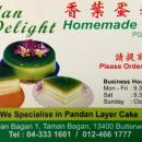 Pandan Delight Homemade Cakes