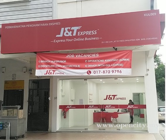 J&T Express @ Bukit Jalil - Kuala Lumpur